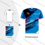 Wholesale Men's Custom High Quality Blank 100% Polyester Sublimation Printing T shirt SMYS-01# preview