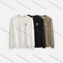 Wholesale Men's Casual Plain Letter Logo Crew Neck Long Sleeve Sweatshirt HM3307# preview