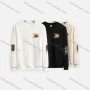 Wholesale Men's Casual Colorblock Crew Neck Plain Long Sleeve Sweatshirt HM3312# preview