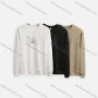 Wholesale Men's Casual Plain Graphic Letter Crew Neck Long Sleeve Sweatshirt ZD2317# preview