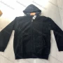 Wholesale Men's Casual Plain Long Sleeve Zipper Hooded Thermal Jacket preview