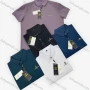 Wholesale Men's Casual Plain Label Print Short Sleeve Polo Shirt A2301# preview