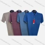 Wholesale Men's Casual Striped Patch Pocket Short Sleeve Polo Shirt preview