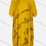 Wholesale Women's Casual Crew Neck Short Sleeve Formula Print Dress 2012# preview