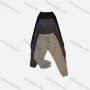 Wholesale Men's Casual Plain Multiple Pockets Elastic Waist Drawstring Cargo Pants 2202# preview