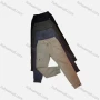 Wholesale Men's Casual Plain Patch Pocket Elastic Waist Drawstring Cargo Pants 2207# preview