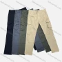Wholesale Men's Casual Plain Multiple Pockets Cargo Pants 6616# preview