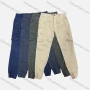 Wholesale Men's Casual Plain Multiple Pockets Cargo Pants 8916# preview