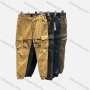 Wholesale Men's Casual Plain Splicing Camouflage Multiple Pockets Cargo Pants 9031# preview