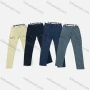 Wholesale Men's Casual Plain Multiple Zipper Pockets Elastic Waist Cargo Pants 9311# preview