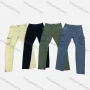 Wholesale Men's Casual Plain Multiple Pockets Zip Decor Cargo Pants 9328# preview