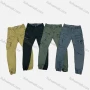 Wholesale Men's Casual Plain Multiple Pockets Cargo Pants 9367# preview