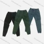 Wholesale Men's Casual Plain Multiple Pockets Drawstring Elastic Waist Cargo Pants 9395# preview