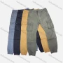 Wholesale Men's Casual Plain Multiple Pockets Cargo Pants 9959# preview