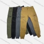 Wholesale Men's Casual Plain Zipper Pockets Cargo Pants 9960# preview