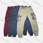 Wholesale Men's Casual Plain Splicing Camouflage Multiple Pockets Cargo Pants W9032# preview