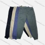 Wholesale Men's Casual Plain Patch Pocket Drawstring Elastic Waist Cargo Pants W9621# preview