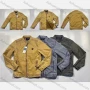Wholesale Men's Casual Windproof Stand Collar Leather Biker Jacket 5-506# preview