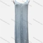 Wholesale Women's Casual Plain Knit Maxi Spaghetti Strap Cami Dress 60823# preview