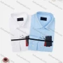 Wholesale Men's Casual Plain Long Sleeve Collared Button Down Shirt 5002-2# preview