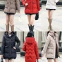 Wholesale Women's Casual Hooded Long Sleeve Thermal Pockets Puffer Coat 8822# preview