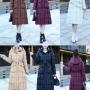 Wholesale Women's Casual Hooded Long Sleeve High Waist Thermal Pockets Puffer Coat 8831# preview