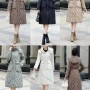 Wholesale Women's Casual Hooded Long Sleeve High Waist Thermal Pockets Puffer Coat 8832# preview
