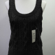 Women's Casual Plain Scoop Neck Cable Knit Tank Top 60703# 508# Clothing Wholesale Market -LIUHUA
