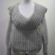 Women's Casual Sweetheart Long Sleeve Plain Cable Knit Sweater 60770# 501# Clothing Wholesale Market -LIUHUA
