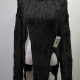 Women's Casual Split Crew Neck Long Sleeve Plain Cable Knit Sweater 60866# 508# Clothing Wholesale Market -LIUHUA