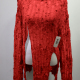 Women's Casual Split Crew Neck Long Sleeve Plain Cable Knit Sweater 60866# 519# Clothing Wholesale Market -LIUHUA