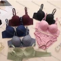 Wholesale Women's Plain Push Up Lace Adjustable Strap Bra 5526# preview