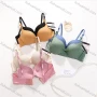 Wholesale Women's Plain Texture Push Up Lace Adjustable Strap Bra 89232# preview