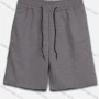 Wholesale Men's Casual Plain Drawstring Sporty Pockets Shorts Dark Gray# preview