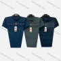 Wholesale Men's Casual Striped Patch Pocket Short Sleeve Polo Shirt preview