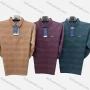 Wholesale Men's Casual Striped Long Sleeve Polo Shirt 2329# preview