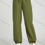 Wholesale Women's Casual Drawstring Elastic Waist Sweat Pants MT301# preview