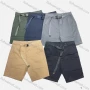 Wholesale Men's Casual Plain Drawstring Patch Pocket Shorts 16301# preview