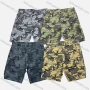 Wholesale Men's Casual Camouflage Patch Pocket Shorts 18301# preview