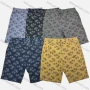 Wholesale Men's Casual Allover Tree Print Patch Pocket Shorts 19252# preview