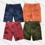 Wholesale Men's Casual Tie Dye Patch Pocket Shorts M5152# preview
