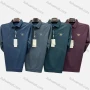 Wholesale Men's Casual Striped Long Sleeve Polo Shirt 3712# preview