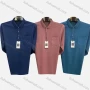 Wholesale Men's Casual Patch Pocket Long Sleeve Polo Shirt 6635# preview