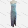 Wholesale Women's Elegant Plain Off Shoulder Ruched Wrap Hem Maxi Evening Dress preview