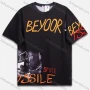 Wholesale Men's Casual Letter Graphic Round Neck Short Sleeve T-Shirt preview