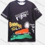 Wholesale Men's Casual Letter Ink Splash Round Neck Short Sleeve T-Shirt preview
