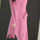 Women's Casual Plain Mock Neck Ribbed Knit Long Sleeve Midi Sweater Dress 3# Clothing Wholesale Market -LIUHUA
