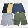 Wholesale Men's Casual Plain Multiple Flap Pockets Shorts 27009# preview