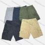 Wholesale Men's Casual Allover Print Multiple Flap Pockets Shorts 27207# preview