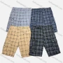 Wholesale Men's Casual Plaid Multiple Pockets Shorts 98502# preview
